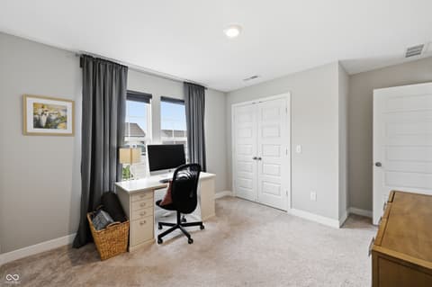 Bedroom at 2475 S Copperstone Drive, New Palestine, IN