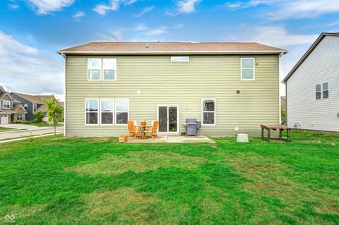 Backyard at 2475 S Copperstone Drive, New Palestine, IN