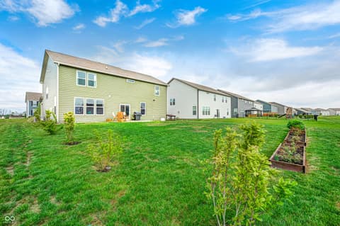 Backyard at 2475 S Copperstone Drive, New Palestine, IN