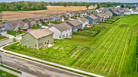 Aerial view at 2475 S Copperstone Drive, New Palestine, IN