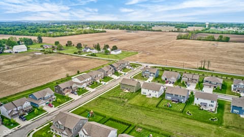 Aerial view at 2475 S Copperstone Drive, New Palestine, IN