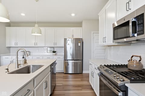 Kitchen at 2475 S Copperstone Drive, New Palestine, IN