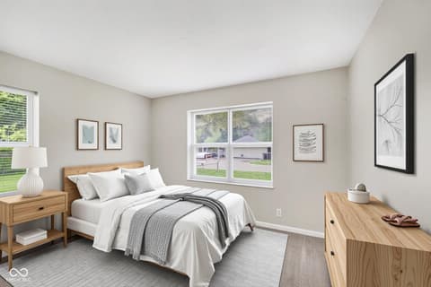 Primary bedroom at 11204 E Michigan Street, Indianapolis, IN