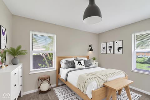 Bedroom at 11204 E Michigan Street, Indianapolis, IN