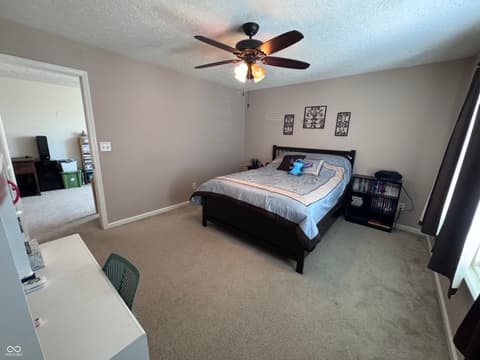 Bedroom at 10530 Lookout Lane, Indianapolis, IN