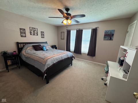 Bedroom at 10530 Lookout Lane, Indianapolis, IN