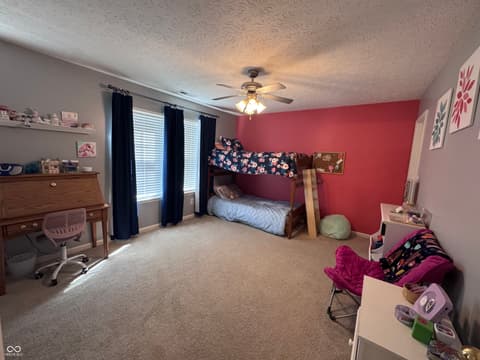 Bedroom at 10530 Lookout Lane, Indianapolis, IN