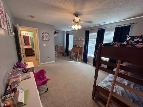 Bedroom at 10530 Lookout Lane, Indianapolis, IN