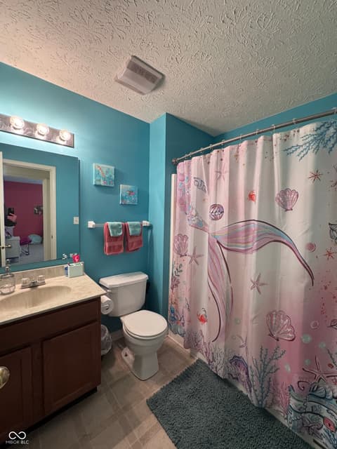 Bathroom at 10530 Lookout Lane, Indianapolis, IN