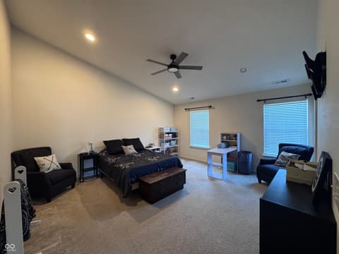 Bedroom at 10530 Lookout Lane, Indianapolis, IN