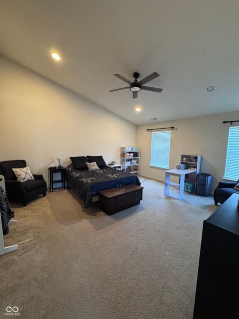 Bedroom at 10530 Lookout Lane, Indianapolis, IN