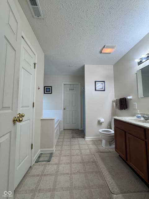 Bathroom at 10530 Lookout Lane, Indianapolis, IN
