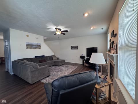 Living room at 10530 Lookout Lane, Indianapolis, IN