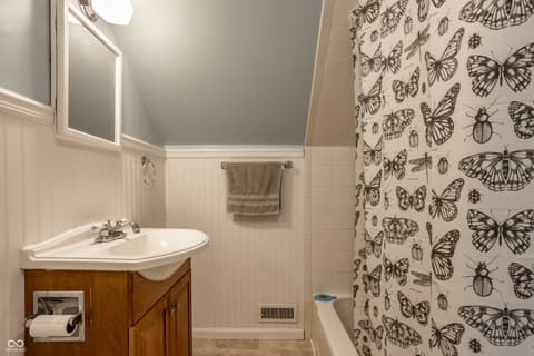 Bathroom at 717 E 70th Place, Indianapolis, IN