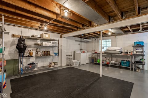 Basement at 717 E 70th Place, Indianapolis, IN