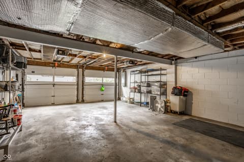 Garage at 717 E 70th Place, Indianapolis, IN
