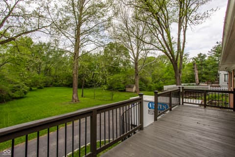 Outdoor living area at 717 E 70th Place, Indianapolis, IN