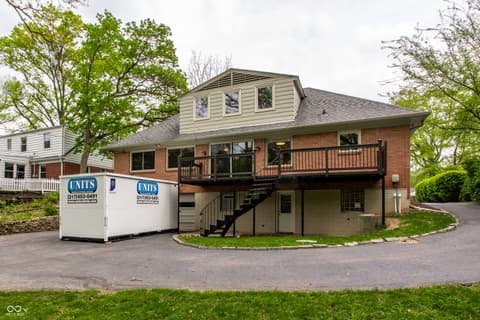 Front exterior at 717 E 70th Place, Indianapolis, IN
