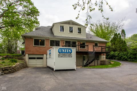 Front exterior at 717 E 70th Place, Indianapolis, IN