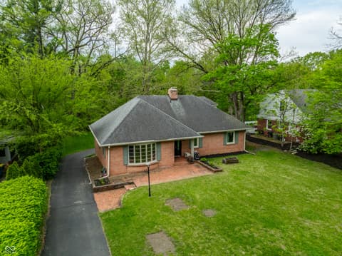Front exterior at 717 E 70th Place, Indianapolis, IN
