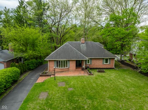 Front exterior at 717 E 70th Place, Indianapolis, IN
