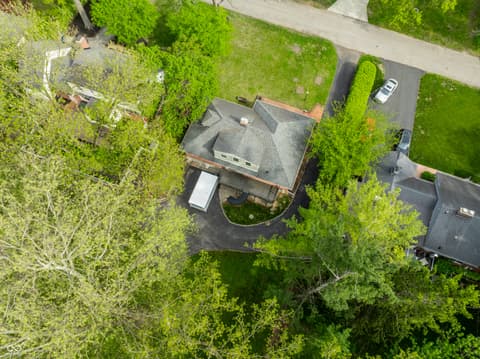 Aerial view at 717 E 70th Place, Indianapolis, IN
