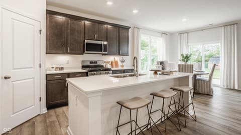 Kitchen at 4702 Black Willow Way, New Palestine, IN