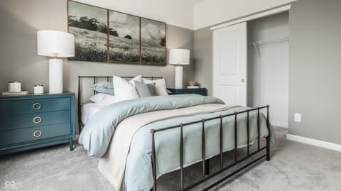 Bedroom at 4702 Black Willow Way, New Palestine, IN