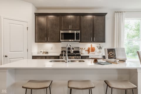 Kitchen at 4702 Black Willow Way, New Palestine, IN