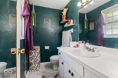 Bathroom at 9967 N County Road 800 W, Daleville, IN
