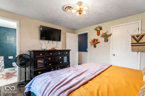 Bedroom at 9967 N County Road 800 W, Daleville, IN