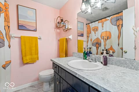 Bathroom at 9967 N County Road 800 W, Daleville, IN