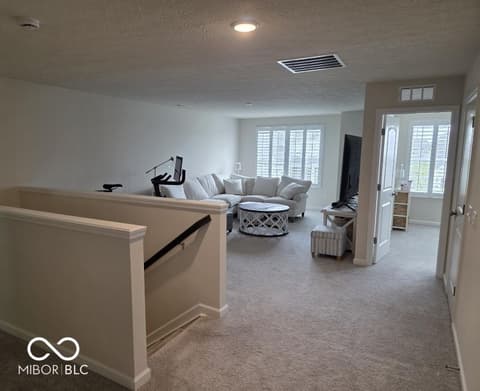 Family room at 852 Cowley Drive, Westfield, IN