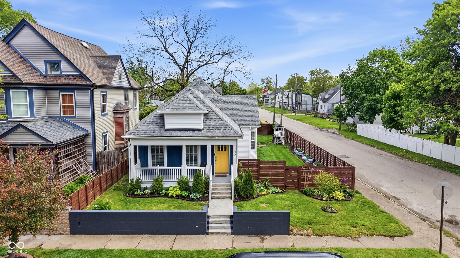 Front exterior at 931 Villa Avenue, Indianapolis, IN