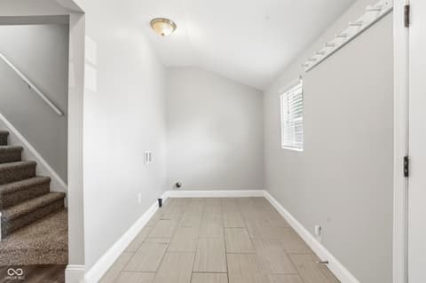 Laundry room at 931 Villa Avenue, Indianapolis, IN