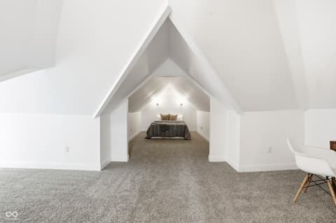 Primary bedroom at 931 Villa Avenue, Indianapolis, IN
