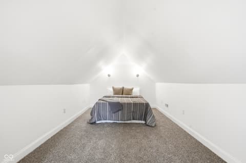 Primary bedroom at 931 Villa Avenue, Indianapolis, IN