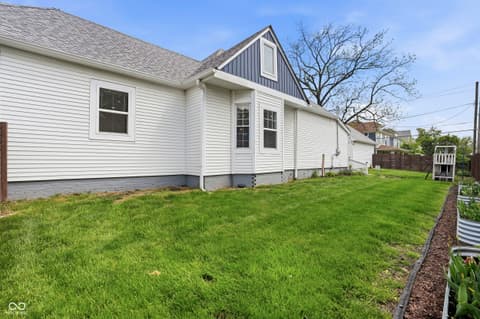 Backyard at 931 Villa Avenue, Indianapolis, IN