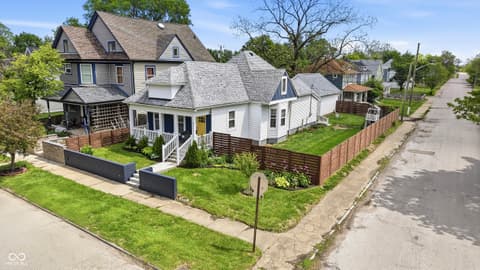 Front exterior at 931 Villa Avenue, Indianapolis, IN