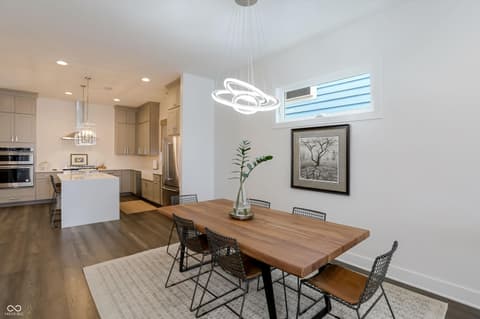 Dining room at 1147 Spann Avenue, Indianapolis, IN