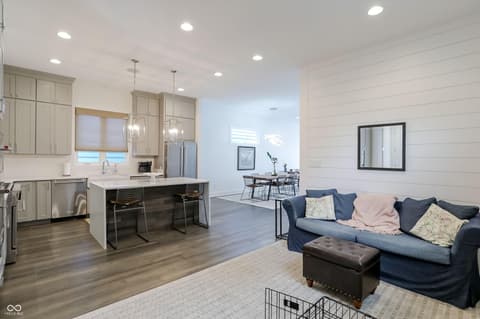 Family room at 1147 Spann Avenue, Indianapolis, IN