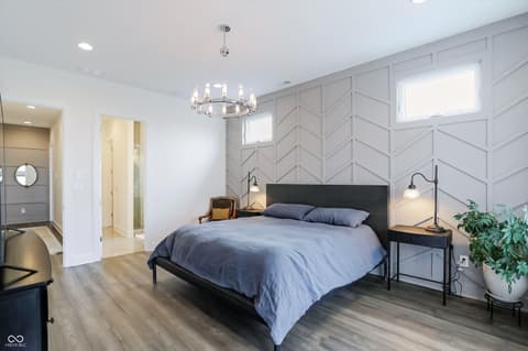 Primary bedroom at 1147 Spann Avenue, Indianapolis, IN