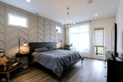 Primary bedroom at 1147 Spann Avenue, Indianapolis, IN