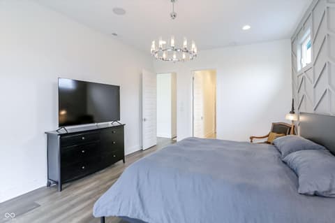 Primary bedroom at 1147 Spann Avenue, Indianapolis, IN