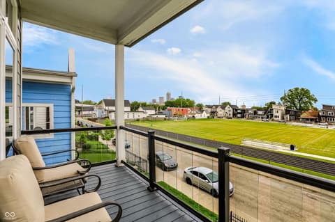 Balcony — 1147 Spann Avenue, Indianapolis, IN