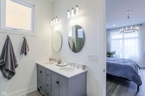 Primary bathroom at 1147 Spann Avenue, Indianapolis, IN