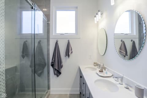 Primary bathroom at 1147 Spann Avenue, Indianapolis, IN