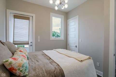 Bedroom at 1147 Spann Avenue, Indianapolis, IN