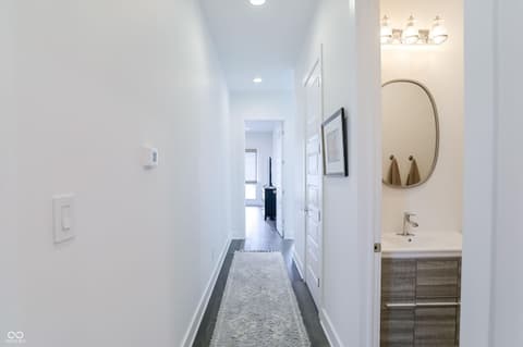 Hallway at 1147 Spann Avenue, Indianapolis, IN