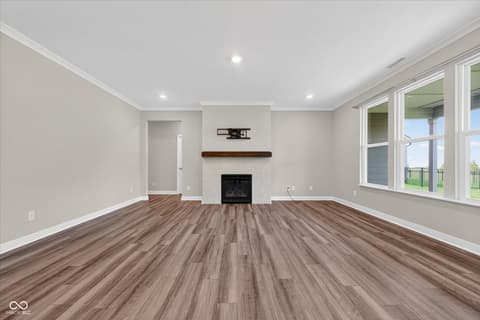 Living room at 20237 Willenhall Court, Westfield, IN